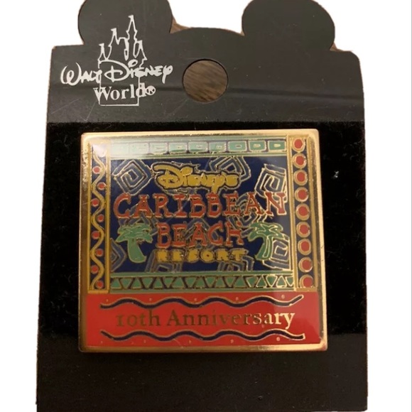 Disney Other - Disney’s Caribbean Beach 10th Anniversary Pin